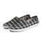 Zapatos de Lona Rayados con Pedal Transpirable para Hombre