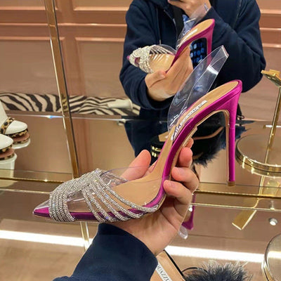 Zapatos Brillantes con Cristales Rhinestone - Estilo Europeo - Image 2