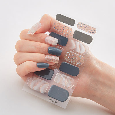Stickers de Uñas Dorados Personalizados para Mujeres - Image 8