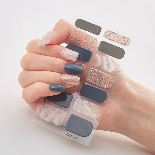 Stickers de Uñas Dorados Personalizados para Mujeres - Image 8