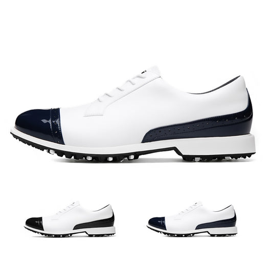 Zapatos de Golf Impermeables con Tacos Antideslizantes para Hombre - Image 3
