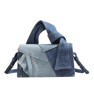 Bolso Bandolera de Denim Premium para Mujer - Estilo Versátil y Elegante - Image 10
