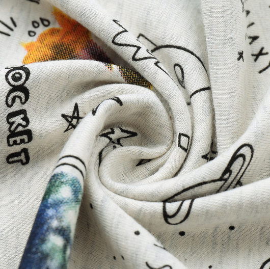 Playera Infantil de Algodón con Estampado Cartoon - Manga Corta Verano - Image 3