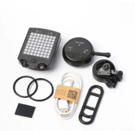 Luz Trasera para Bicicleta con Control Remoto y Giro Integrado - Image 7
