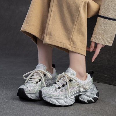 Zapatilla Deportiva Elevadora con Cámara de Aire y Plataforma Gruesa - Image 2