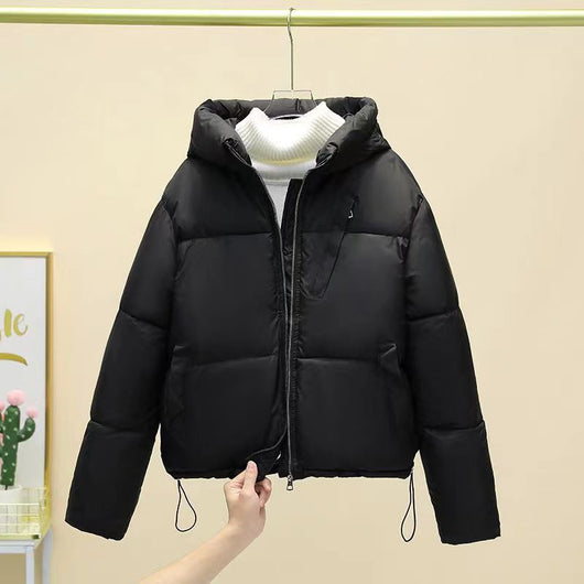 Abrigo Acolchado Cálido para Mujer con Bolsillos - Chaqueta de Algodón Grueso - Image 6