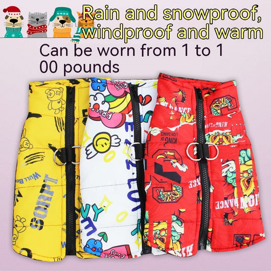 Chaleco Acolchado Impermeable para Perros - Abrigo Invernal - Image 15