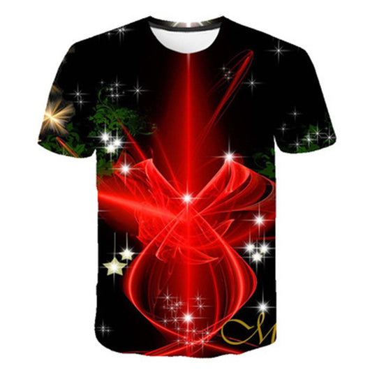 Playera Infantil con Estampado 3D de Papá Noel - Image 3