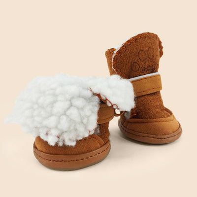 Botines para Perros de Piel de Cordero - Zapatos Cálidos para Nieve - Image 14