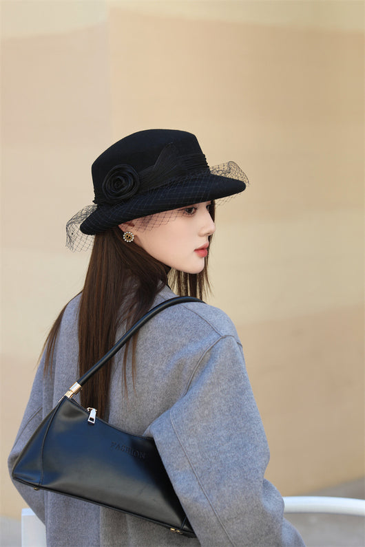 Gorro Infantil de Lana con Malla y Decoración de Pelaje - Image 9