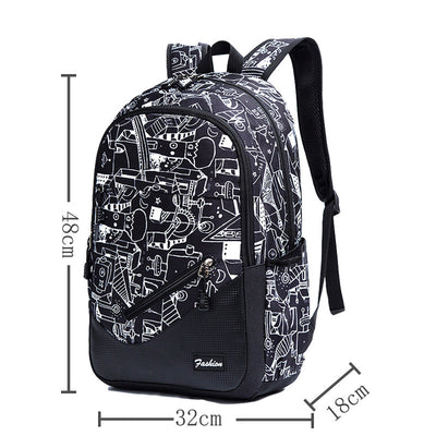 Mochila Escolar Moderna para Secundaria - Diseño Fashion - Image 13