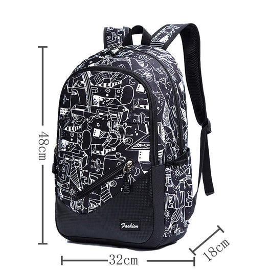 Mochila Escolar Moderna para Secundaria - Diseño Fashion - Image 13