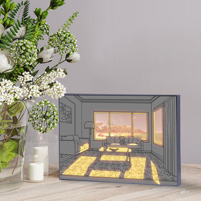 Lámpara LED 3D Pintura Luminosa - Cuadro Decorativo Changsha Noche - Image 19