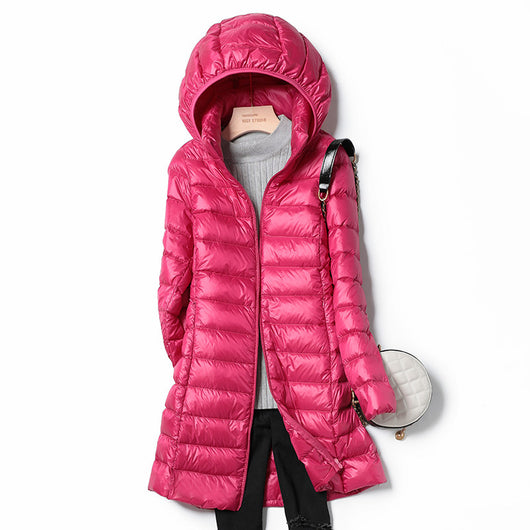 Chaqueta Acolchada Ligera Talla Grande para Mujer - Image 15