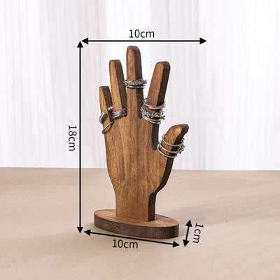 Estante Exhibidor de Joyas Modelo Palma - Organizador de Madera - Image 4