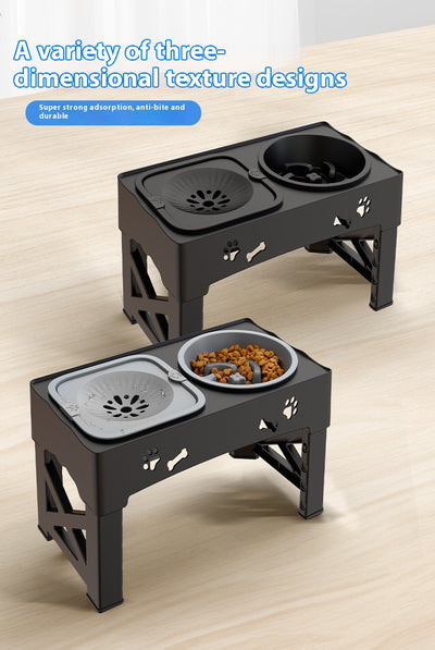 Comedero Elevado Doble para Mascotas en Acero Inoxidable - Image 12
