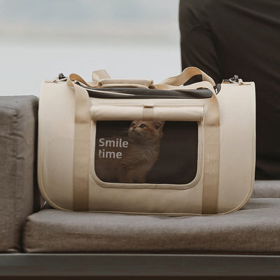 Bolsa Bandolera Portátil para Mascotas - Transportín Gato Ligero - Image 6