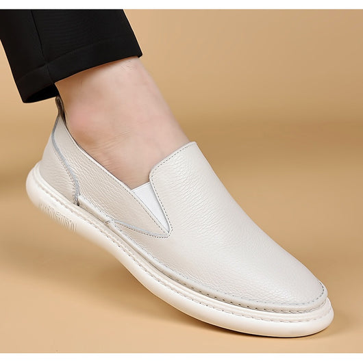 Zapatos Casuales de Cuero Genuino para Hombre - Primera Capa - Image 18