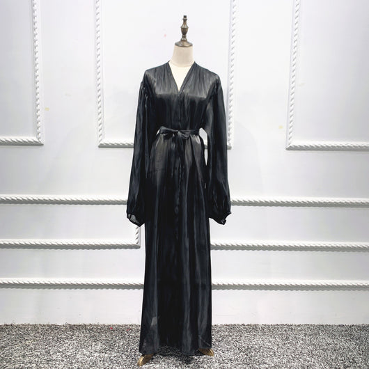 Abaya Kimono Elegante con Mangas Voluminosas - Diseño Moderno para Mujer - Image 9