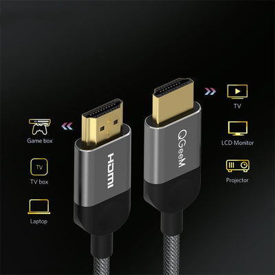 Cable HDMI 2.0 4K Ultra HD - Certificado HDCP, FCC y CE