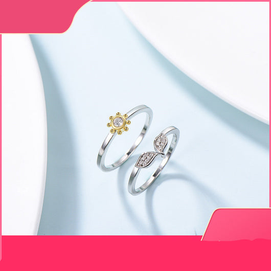 Anillo de Plata S925 Girasol - Diseño de Personalidad Fashion - Image 7