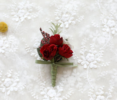 Corsage para Novio y Padrinos de Boda - Image 4