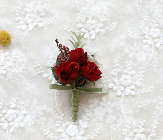 Corsage para Novio y Padrinos de Boda - Image 4