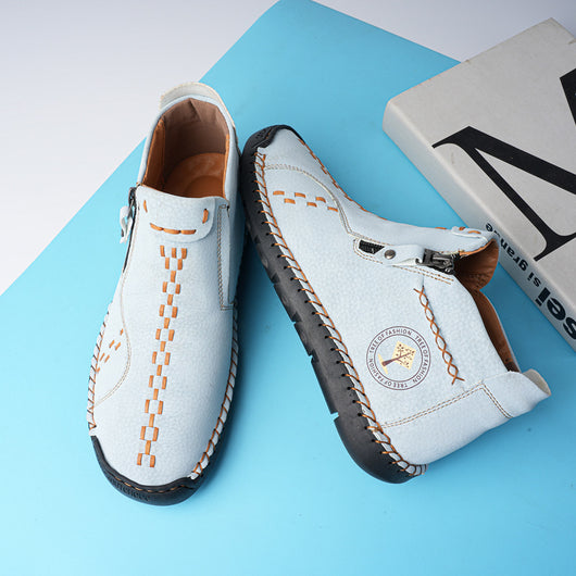 Botas Martin Hombre Caña Alta Suela Gruesa Estilo Moderno - Image 3