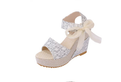 Sandalias Cuña Sexy con Red Abierta - Calzado de Moda Primavera Verano 2021 - Image 13