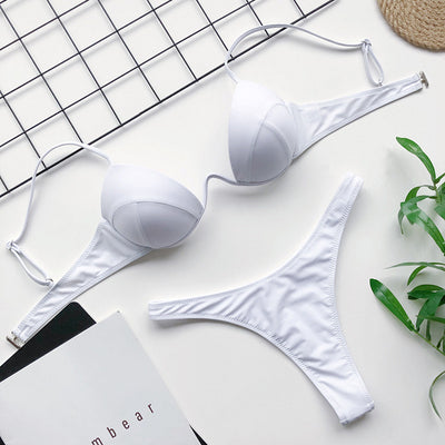 Bikini con Copa Rígida y Fruncido - Image 27