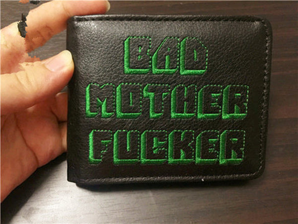Cartera de Cuero Personalizada con Monograma Bordado