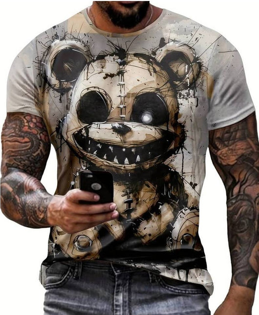 Playera Hombre Cuello Redondo Estampado Digital Manga Corta - Image 16