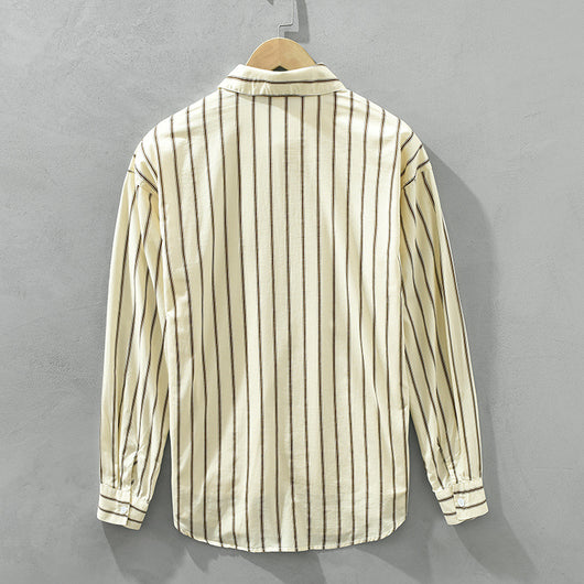 Camisa Casual de Cuadros con Cuello Cuadrado - Blusa Suelta de Algodón Puro - Image 2