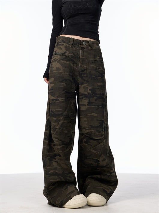 Pantalones Vaqueros Camuflaje Cintura Alta para Mujer - Comodidad y Estilo - Image 14