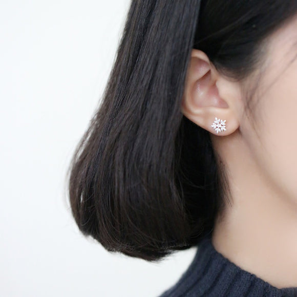 Aretes de Copo de Nieve