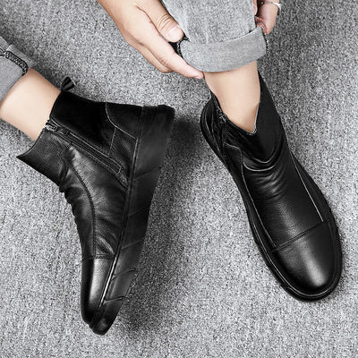 Botas Altas Impermeables Estilo Británico para Nieve Invierno - Image 5