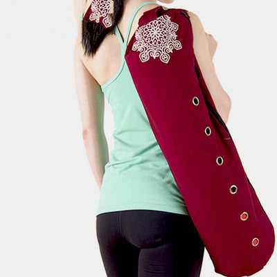 Mochila para Tapete de Yoga en Lona Resistente con Almacenamiento - Image 2