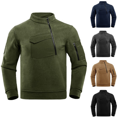 Sudadera Térmica para Hombre con Forro Polar Engrosado