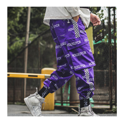 Pantalones de Moda Estampado Letras para Hombre - Comodidad y Estilo - Image 16