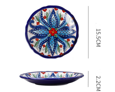 Vajilla Cerámica Bohemia con Diseño Artesanal - Image 23