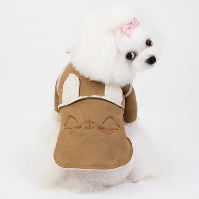 Abrigo de Terciopelo para Mascotas - Chaqueta Estilo Solapa para Perros, Gatos y Peluches - Image 15