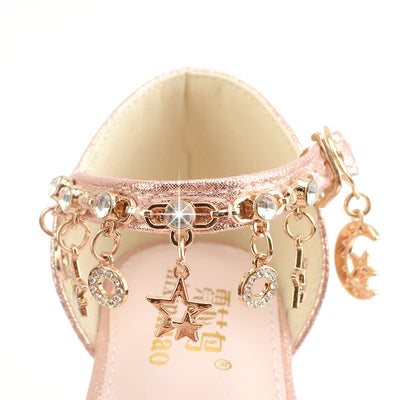 Tacones Dorados para Niñas - Zapatos de Fiesta Elegantes - Image 8