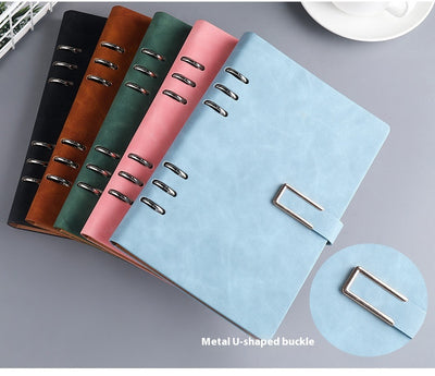 Cuaderno A5 Profesional con Hojas Removibles para Negocios y Reuniones - Image 15
