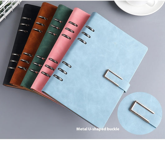 Cuaderno A5 Profesional con Hojas Removibles para Negocios y Reuniones - Image 15