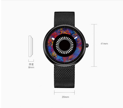 Reloj de Pareja Camuflaje sin Agujas - Diseño Moderno y Trendy - Image 5