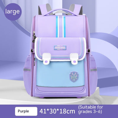 Mochila Escolar Protección Espinal Peso Ligero para Niñas - Image 4