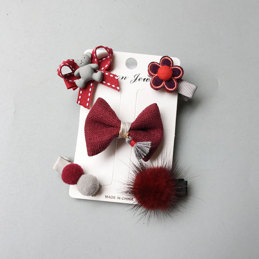 Set de Accesorios para Cabello Infantil Mariposas Coreanas - Horquillas y Diademas - Image 18