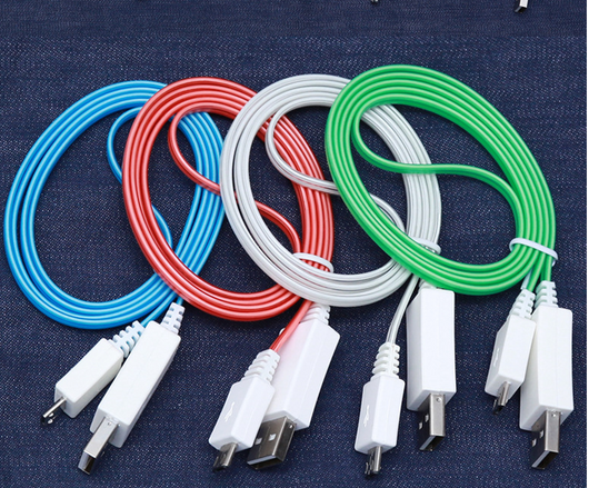 Cable USB Android Inteligente con Luz LED Luminiscente - Image 5