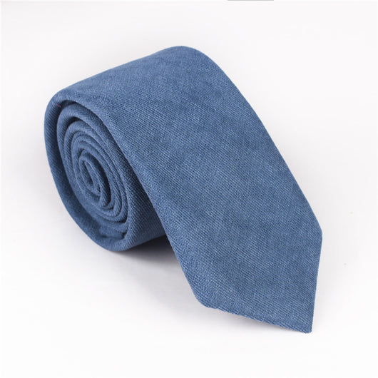 Corbata Casual de Color Liso - Image 9