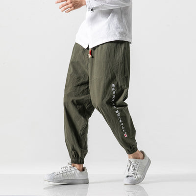 Pantalones Casuales Estilo Asiático para Hombre - Image 5